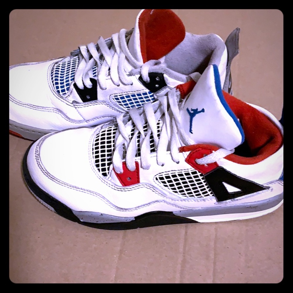 Boy’s (PS) Jordan 4 Retro “What The” 2019